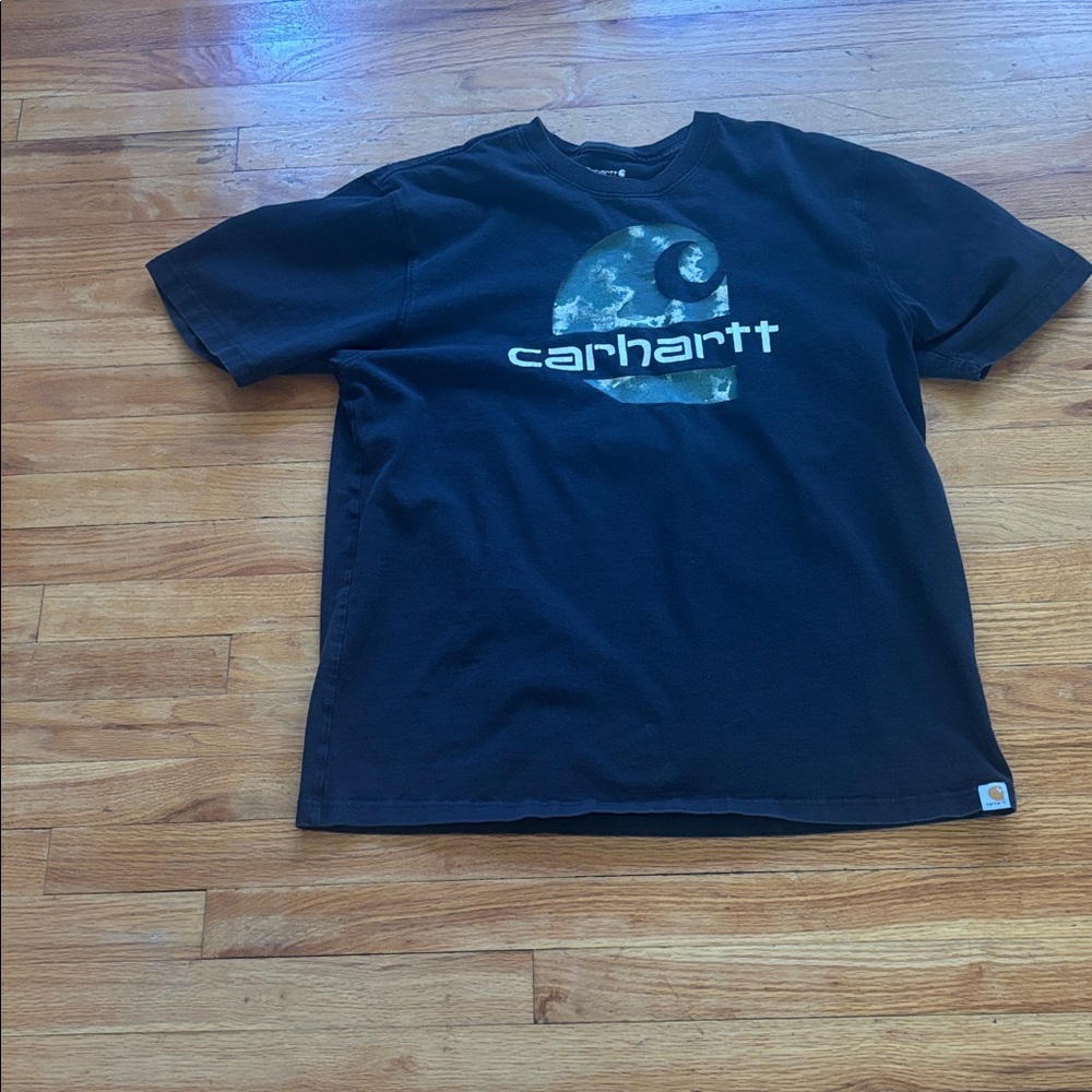 Carhartt Loose Fit 100% Cotton Logo Short Sleeve T Shirt